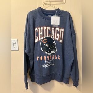 Game Day Couture Oversized Sweatshirt, Chicago Bears Size Medium - NWT unisex